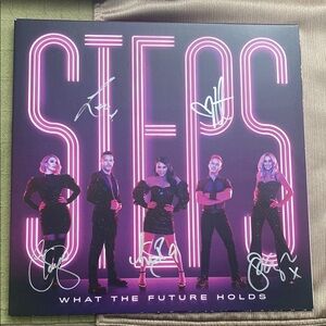 New Steps what future holds autographed